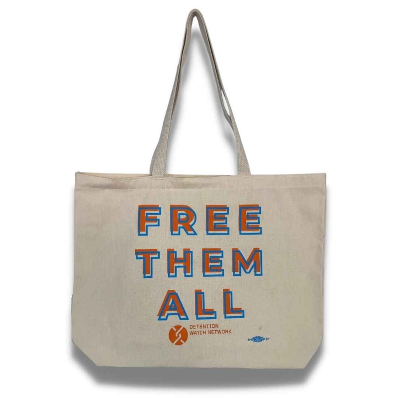 Large Free Them All Tote